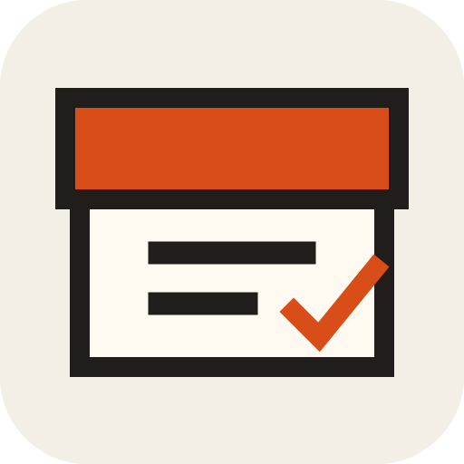 Listing Archive Binder catalog box icon