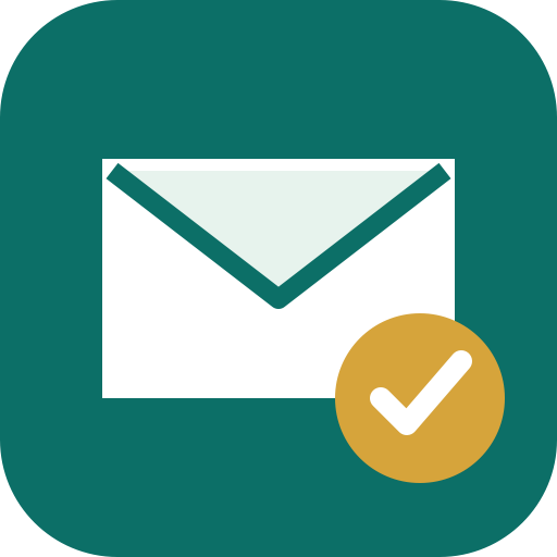 Drive Share Drift Receipt envelope and access check icon